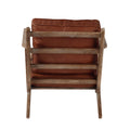 JUNIOR ARM CHAIR - SADDLE BROWN - Calgary Furniture Store