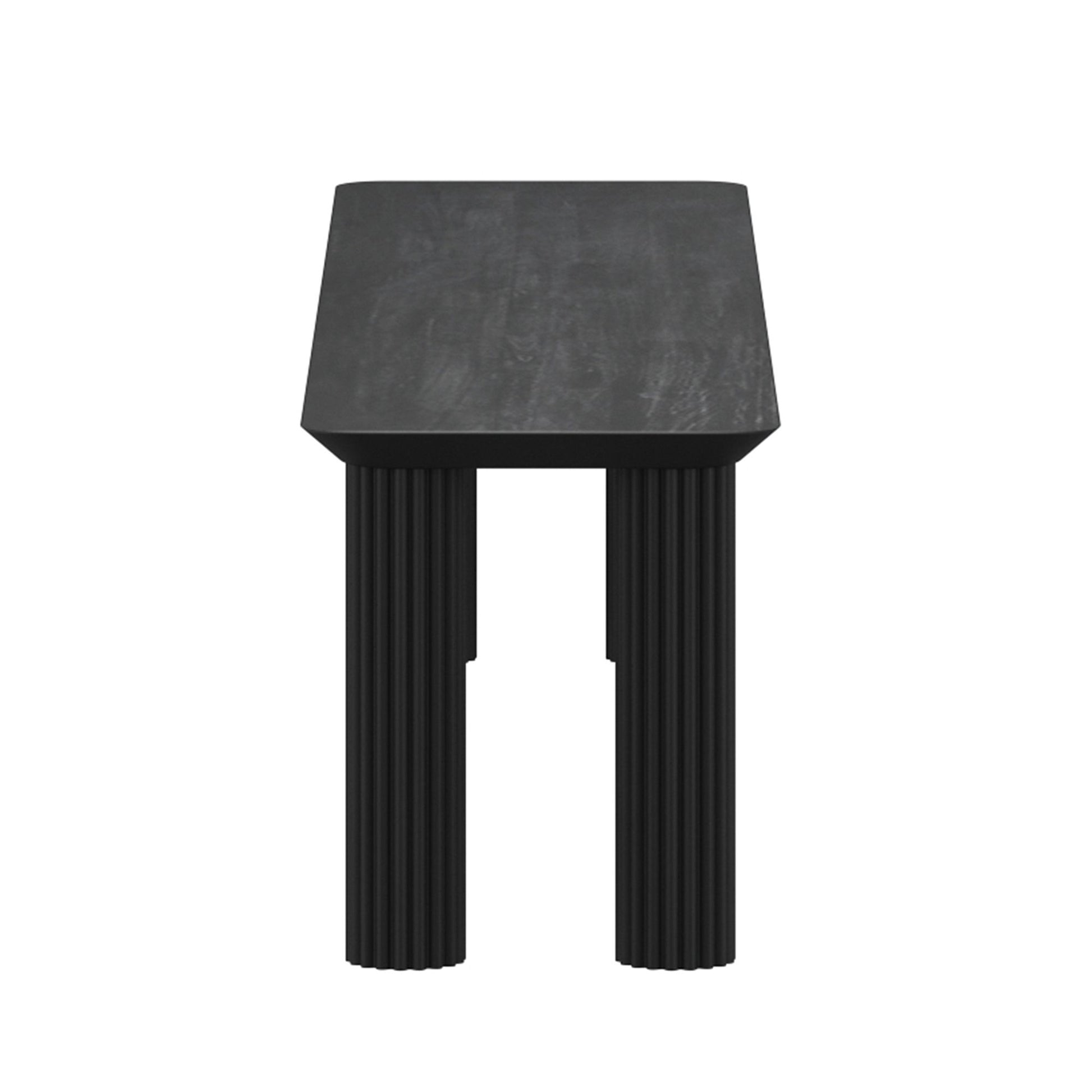Sangra 71" Bench in Black - Calgary Furniture Store