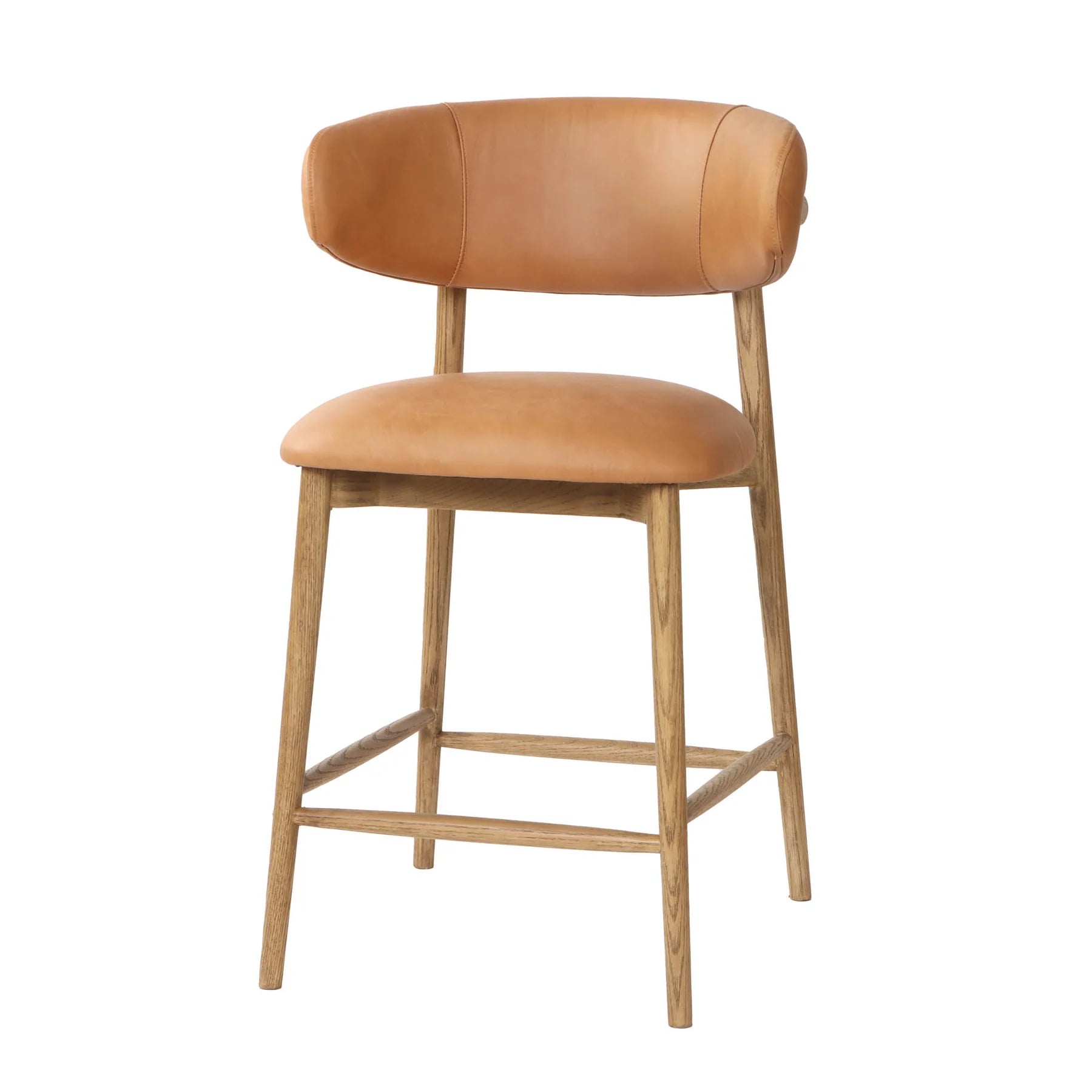 MILO COUNTER STOOL - HAZELNUT - Calgary Furniture Store