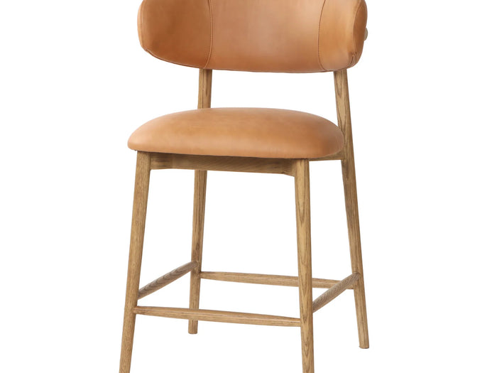 MILO COUNTER STOOL - HAZELNUT