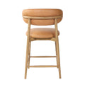 MILO COUNTER STOOL - HAZELNUT - Calgary Furniture Store