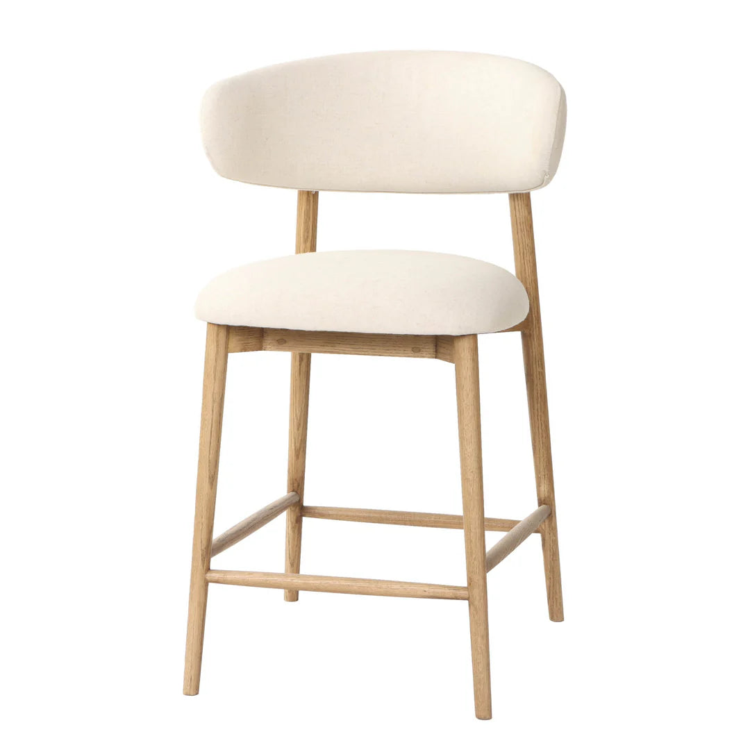 Milo Counter Stool - Savile Flax (TH) - Calgary Furniture Store