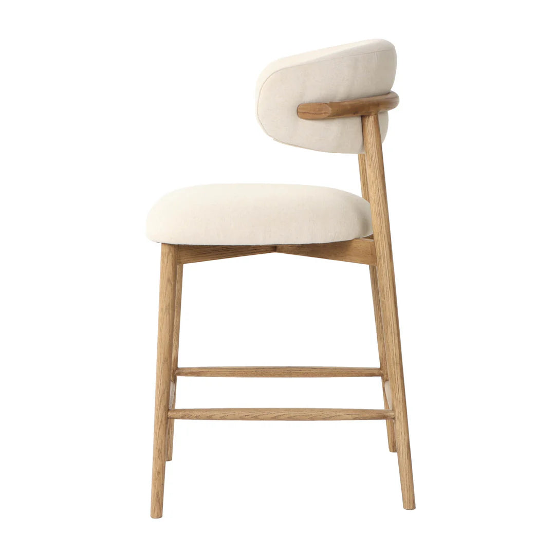 Milo Counter Stool - Savile Flax (TH) - Calgary Furniture Store