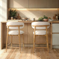 Milo Counter Stool - Savile Flax (TH) - Calgary Furniture Store