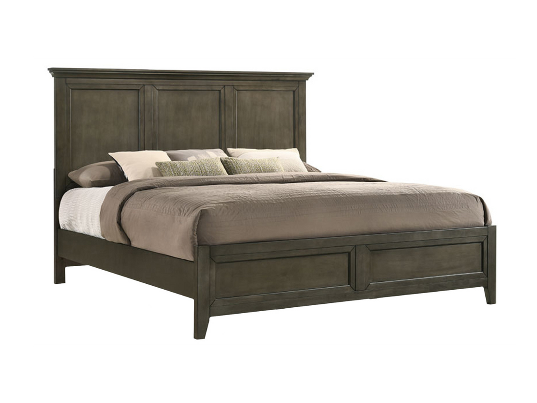 San Mateo White Standard Bed in Calgary