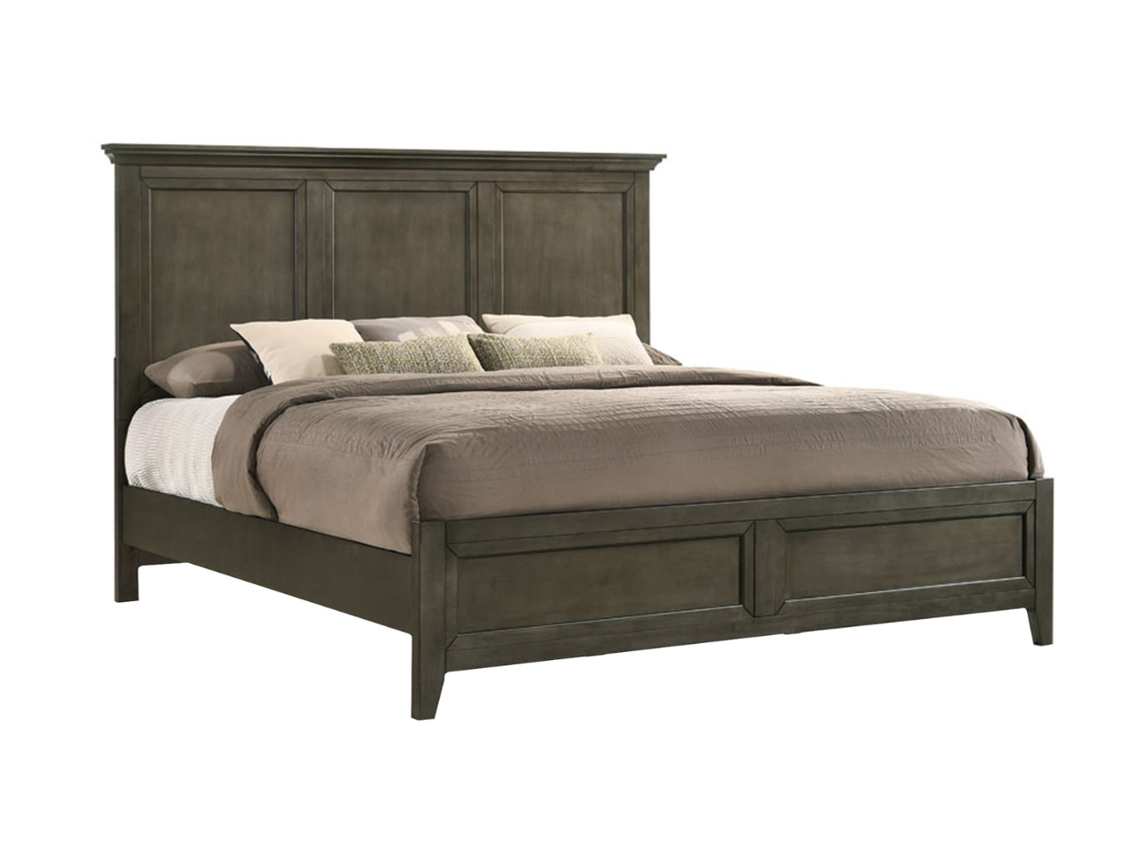 San Mateo Standard Solid Wood Bed - Calgary Furniture Store