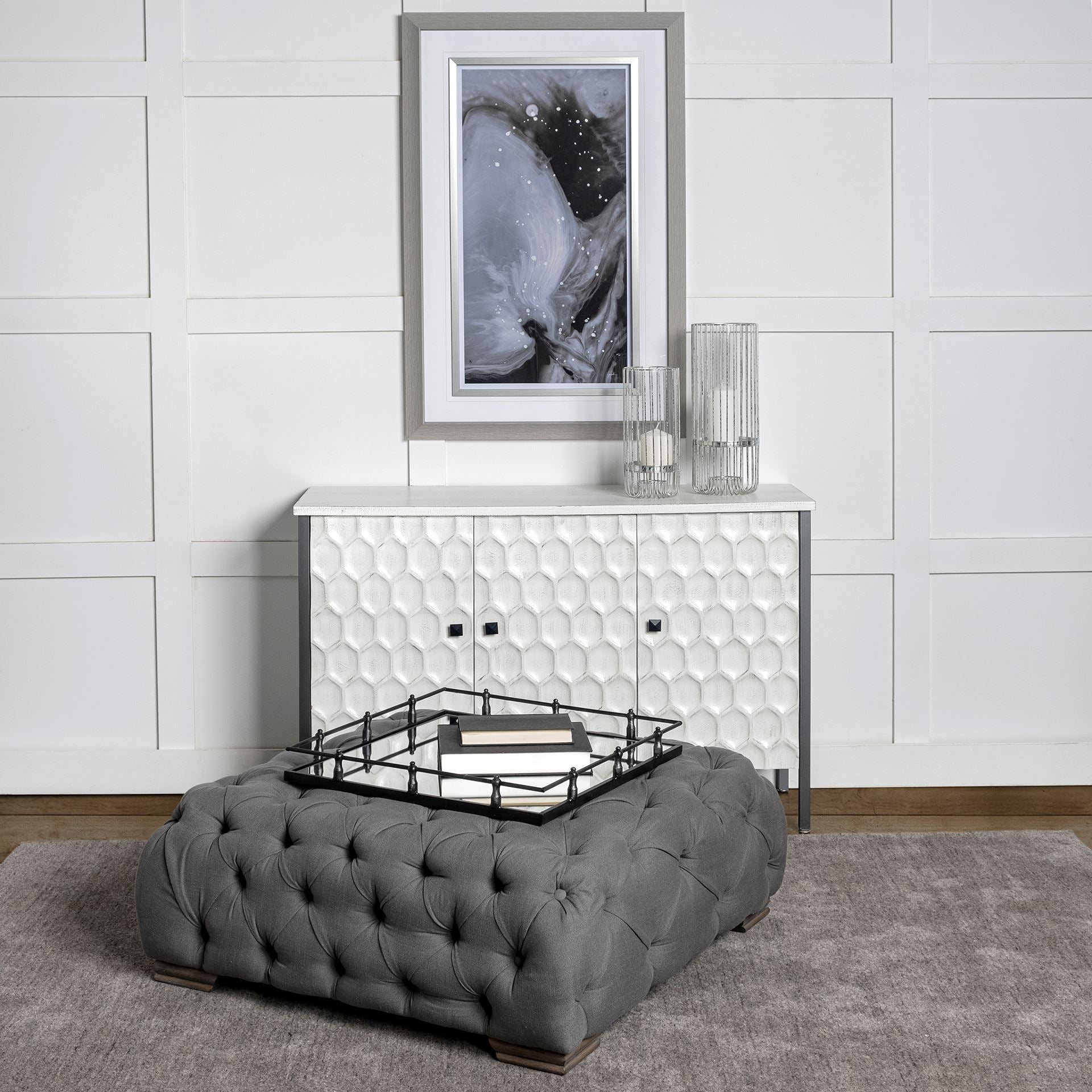 Savannah Accent Cabinet - Calgary Furniture Store