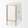 Savannah Gold Accent Cabinet - Calgary Furniture Store