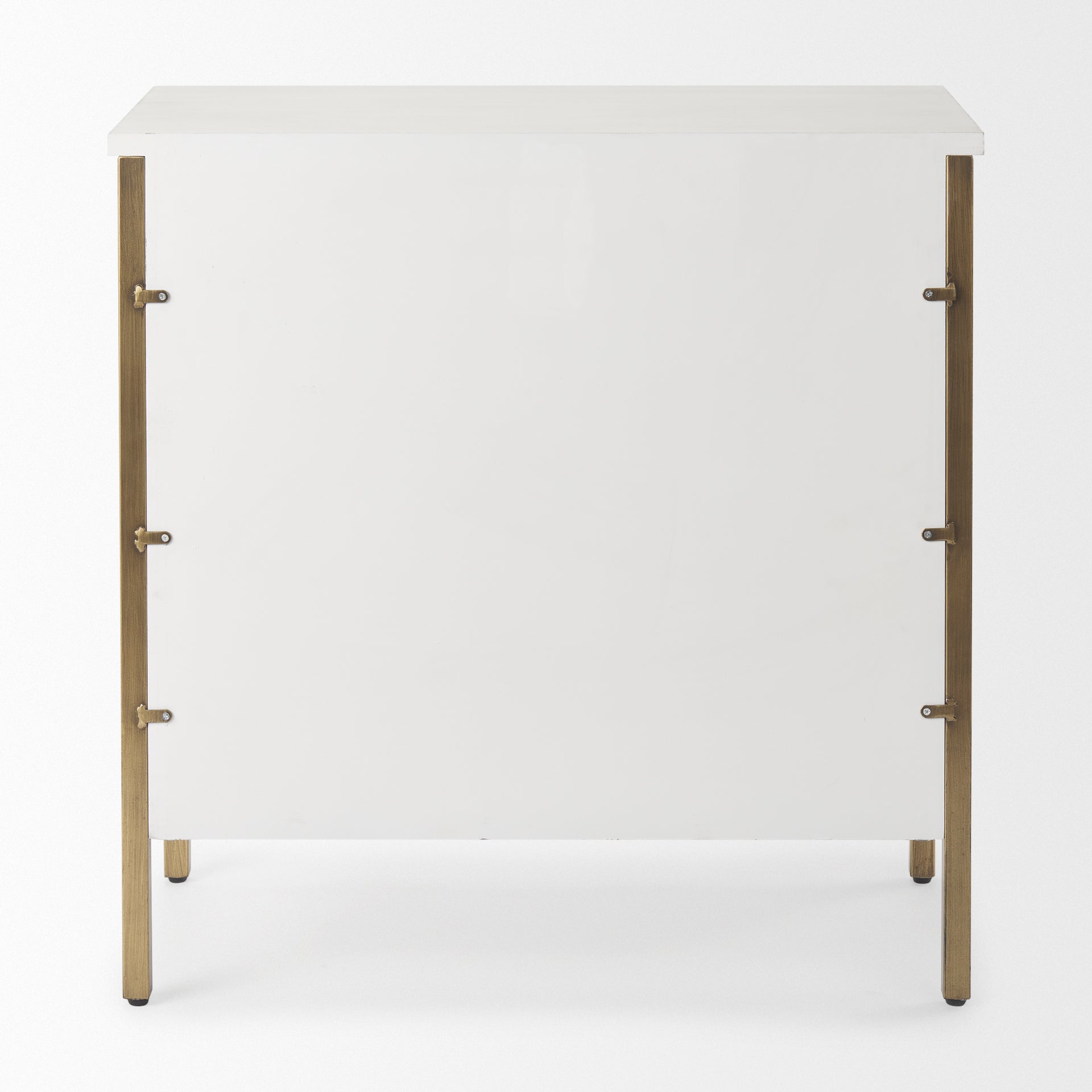 Savannah Gold Accent Cabinet - Calgary Furniture Store
