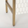 Savannah Gold Accent Cabinet - Calgary Furniture Store