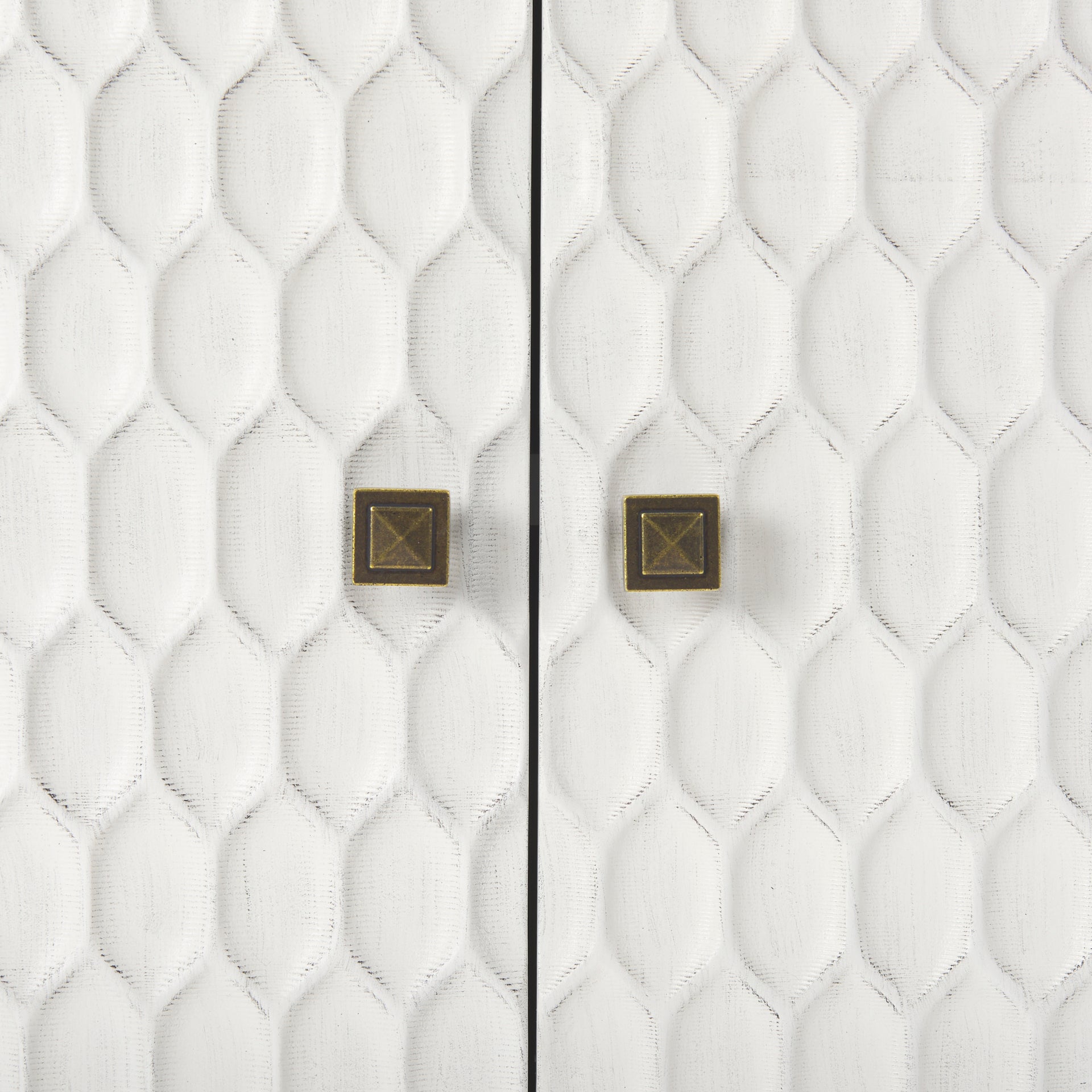 Savannah Gold Accent Cabinet - Calgary Furniture Store