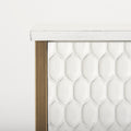 Savannah Gold Accent Cabinet - Calgary Furniture Store