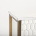 Savannah Gold Accent Cabinet - Calgary Furniture Store