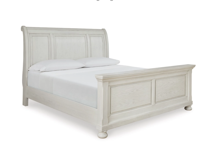 Robbinsdale Sleigh Bed-Storage Option - Calgary Furniture Store