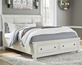 Robbinsdale Sleigh Bed-Storage Option - Calgary Furniture Store