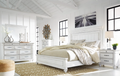 Kanwyn Panel Bed-Storage Bench Option - Calgary Furniture Store