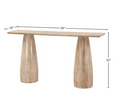 Truffle Console Table - Calgary Furniture Store