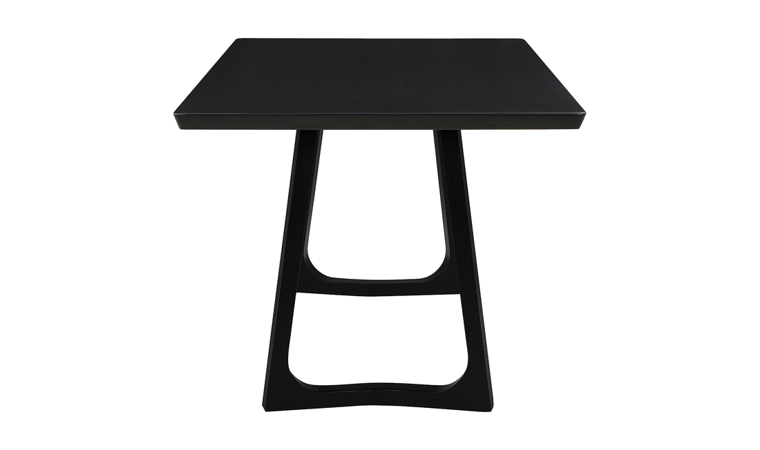 Silas Dining Table - Black Ash - Calgary Furniture Store