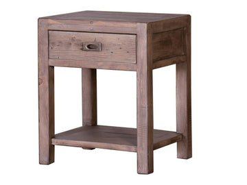 Small End Table - Sundried Ash Finish in Calgary in a white background