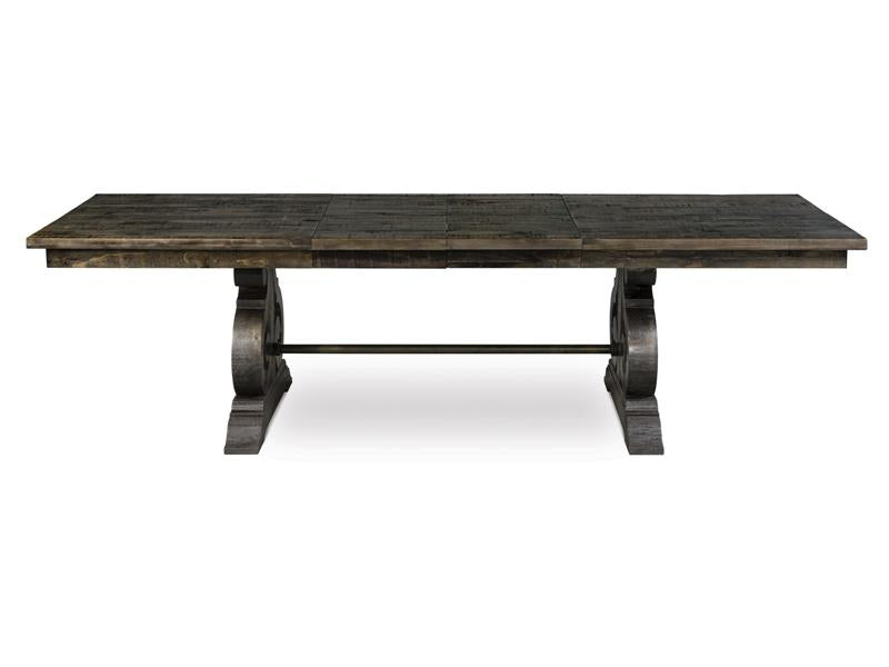 Solid Wood Extension Table - Black | Calgary Furniture Store