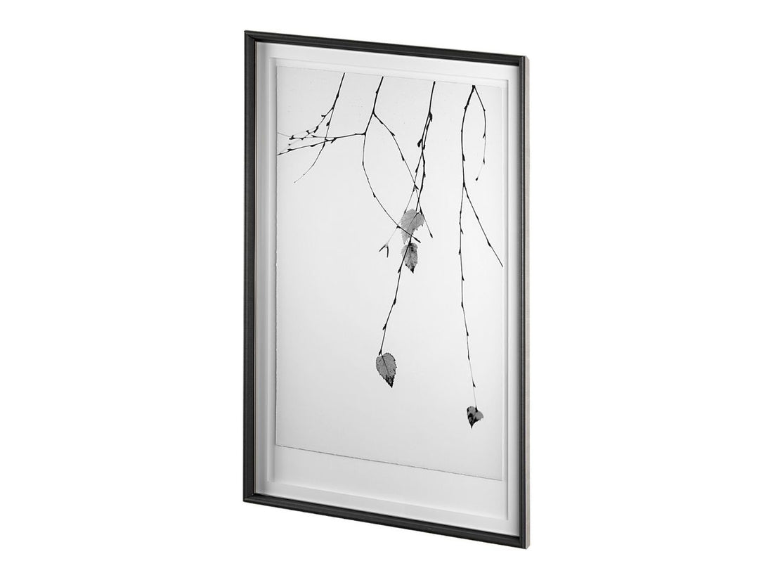 Solo by Rebecca Cozart Hand-Embellished Textured Framed Wall Art Print in Calgary in a white background