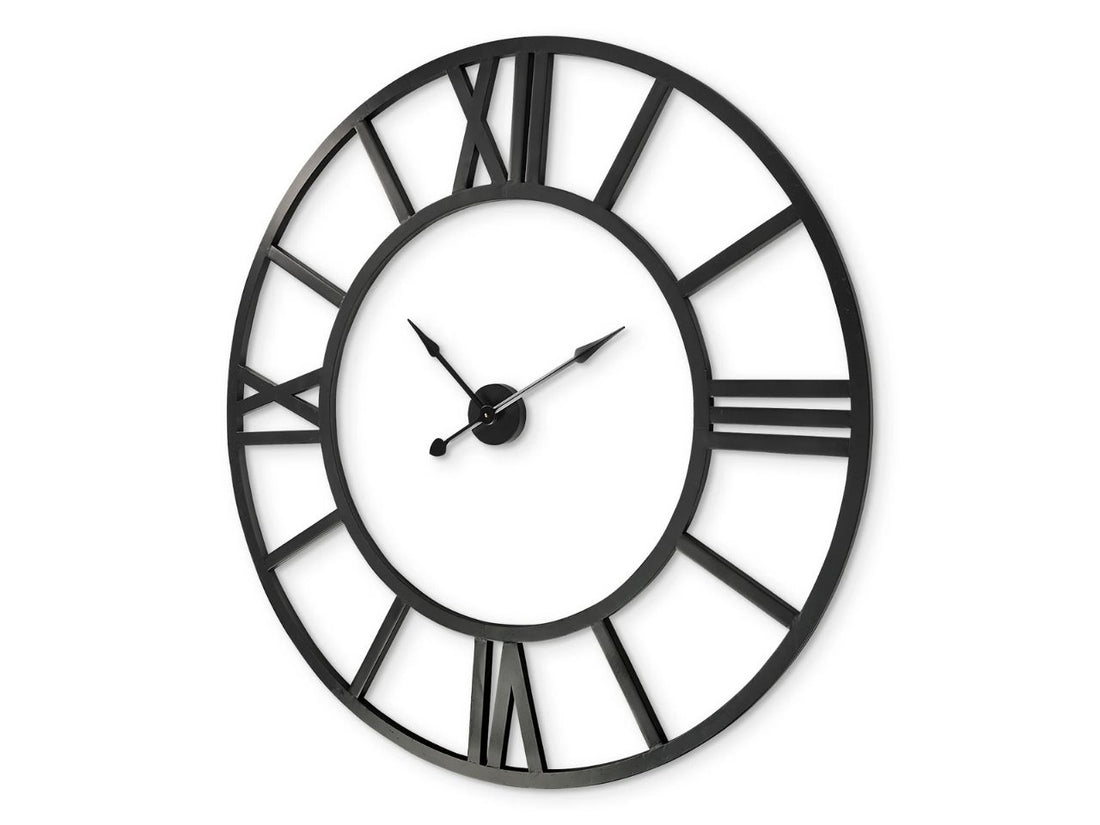Stoke Giant Wall Clock in Calgary on a white background