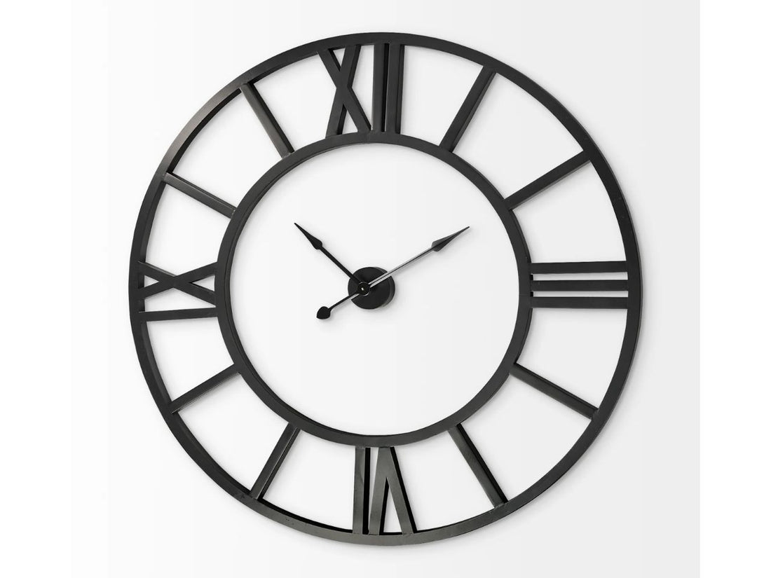 Stoke Giant Wall Clock in Calgary on a white background