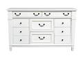 Stoney Creek Dresser in Calgary in a white background front view