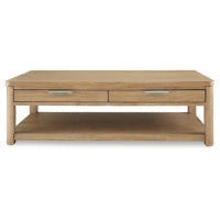 Rencott Rectangular Cocktail Table - Calgary Furniture Store