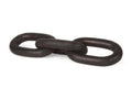 Tayla Large Black-Brown Wood Chain Link in Calgary in a white background