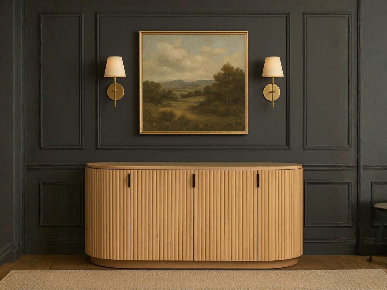 Terra Light Brown Sideboard | Calgary Furniture Store 