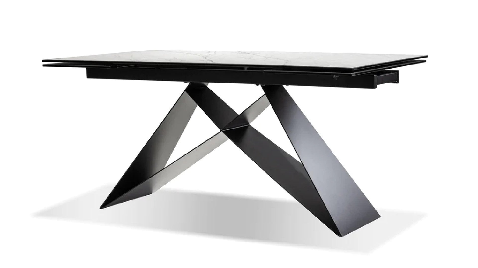 The 94" W Extending Dining Table - Calgary Furniture Store