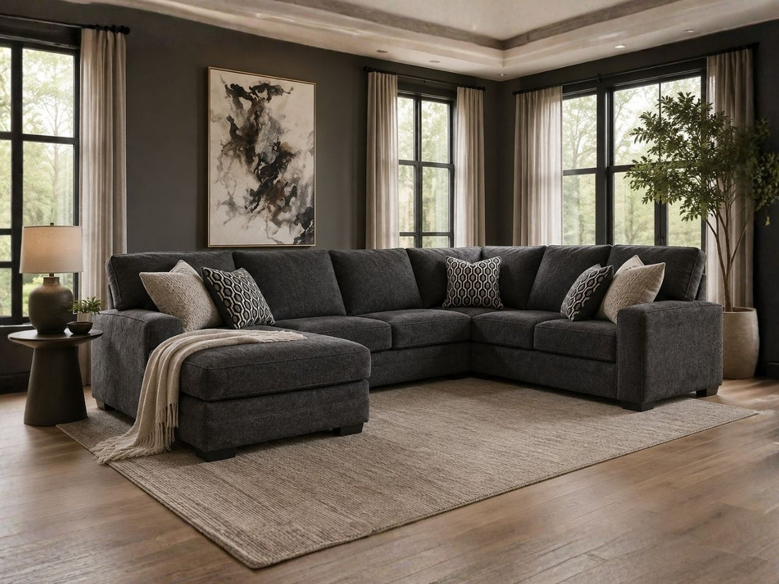 Tracling Slate Sectional | Calgary Furniture Store