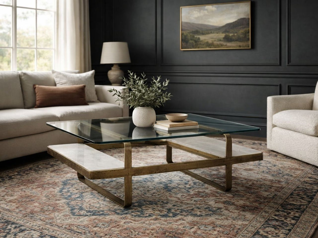 Translucent Glass Coffee Table | Calgary Furniture Store