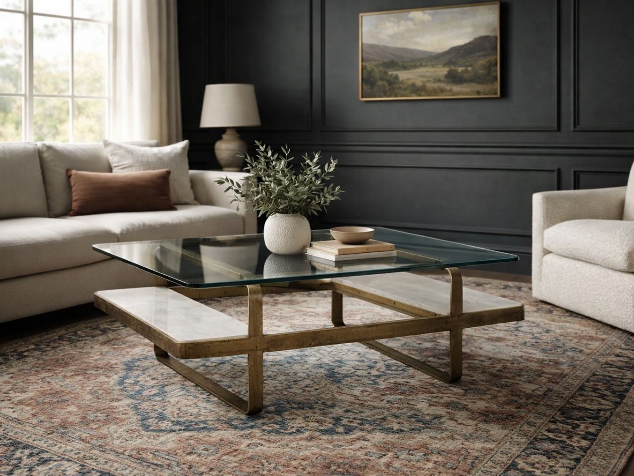 Translucent Glass Coffee Table | Calgary Furniture Store