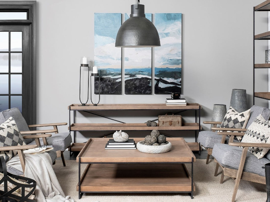 Trey Brown Console Table  at Showhome Furniture | Calgary Furniture Store | Calgary Furniture Store