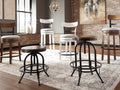 Valebeck Ironwood Bar Stool - Calgary Furniture Store