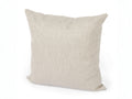 Valence Beige Throw Pillow Sectional Piece Modular Sofa Cushion in Calgary in a white background