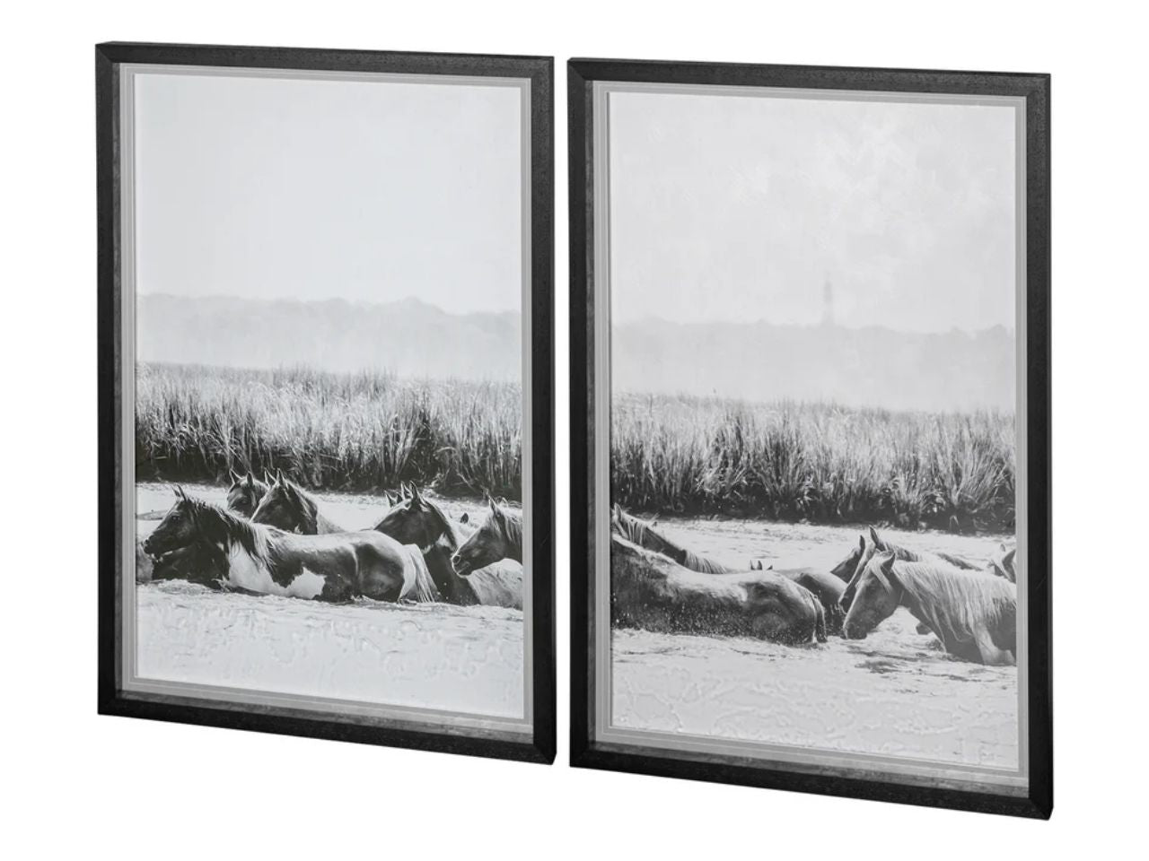 Water Horses III (Set of 2) | Calgary Furniture Store
