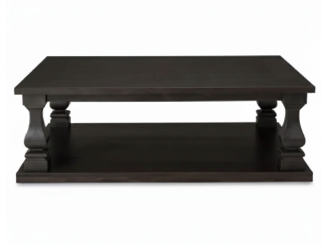 Wellturn Rectangle Coffee Table in a white background- Calgary Furniture Store