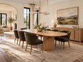 West Coast Oval Dining Table – modern Canadian-made dining furniture.