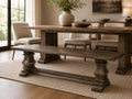 Wyndahl Dining Bench in a dining room setting. 
