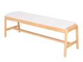 Arizona Dining Bench - Oatmeal - Calgary Furniture Store