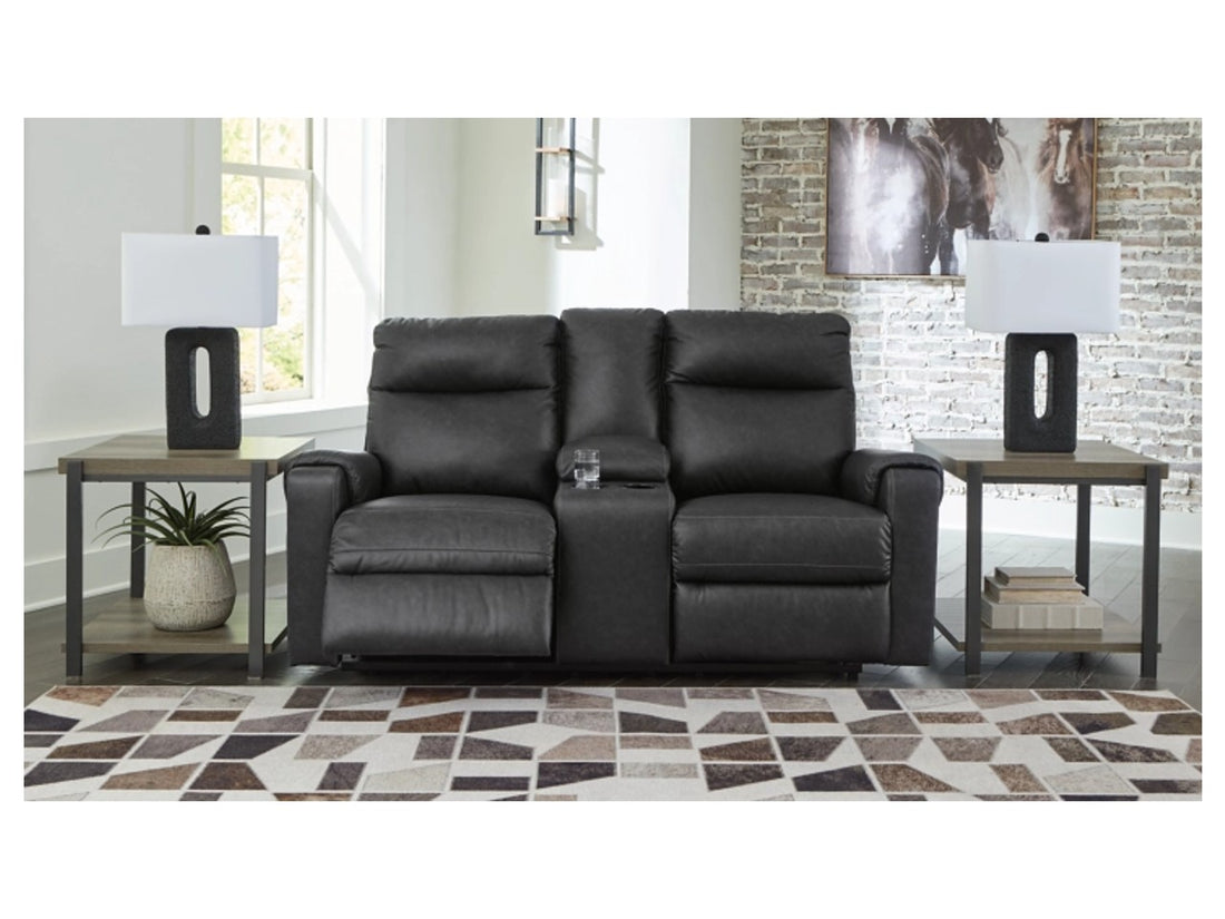 Axtellton Power Reclining Loveseat - Calgary Furniture Store