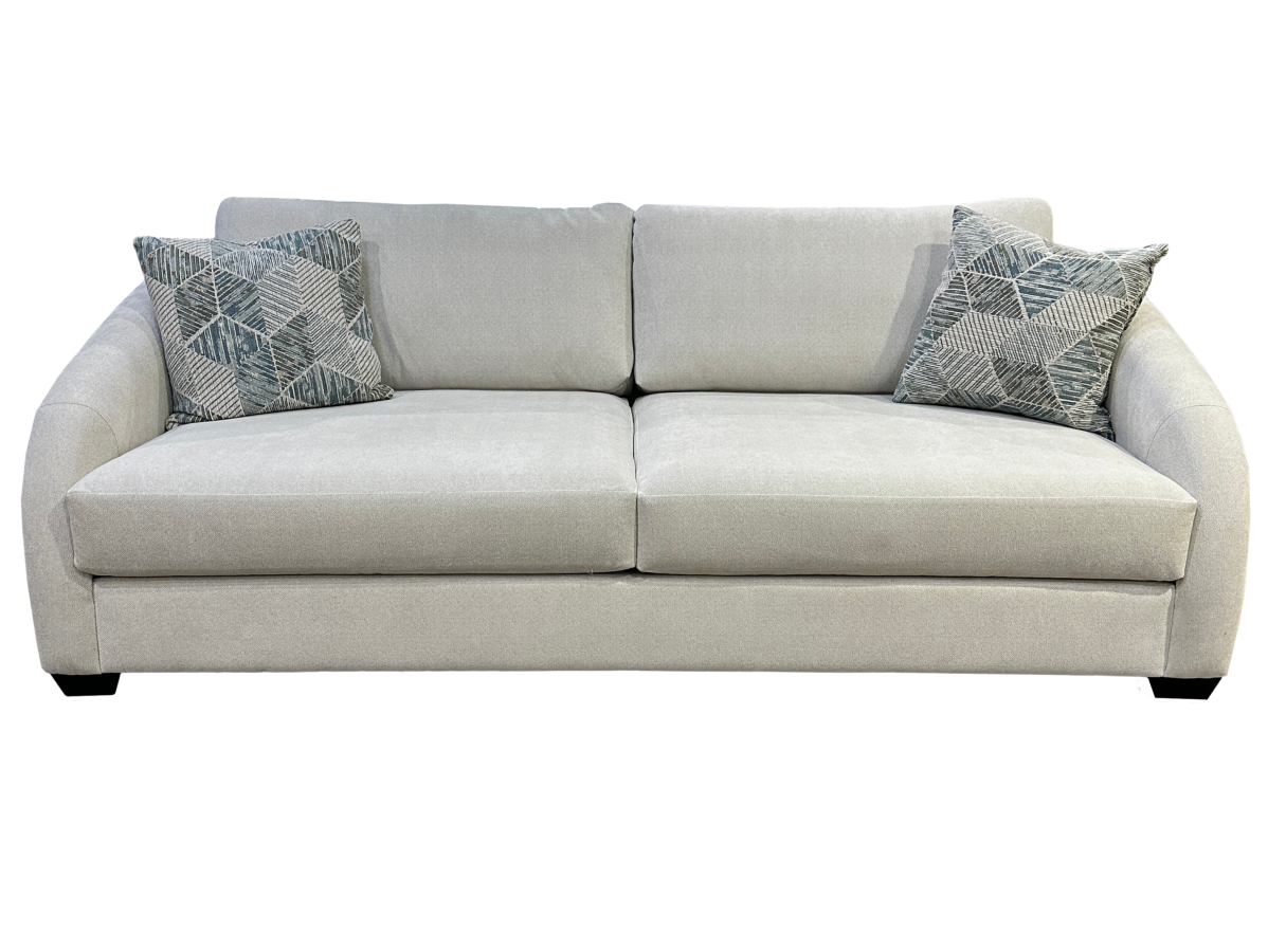 Lila Modern Deep-Seat Sofa with Plush Cushions and Pillows
