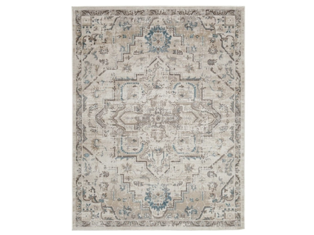 Barkham - Beige - Large Rug - Calgary Furniture Store
