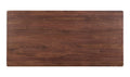Silas Solid Walnut Dining Table, 8-Person Rectangular Matt Gloss