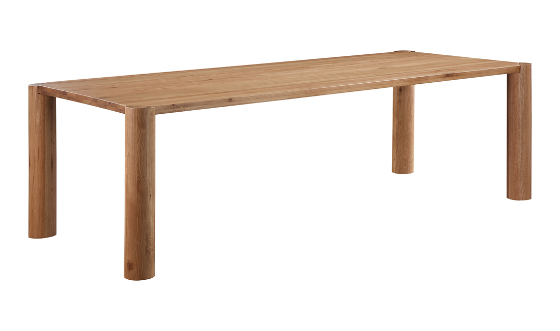 Post Large Table Large Natural Oak - Calgary Furniture Store