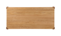 Post Large Table Large Natural Oak - Calgary Furniture Store