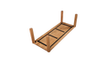 Post Large Table Large Natural Oak - Calgary Furniture Store
